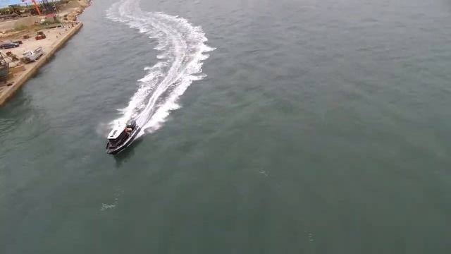 Chambered Aluminum Fishing Boat 685 Rear Racked Walkaround Sea Trial смотреть онлайн