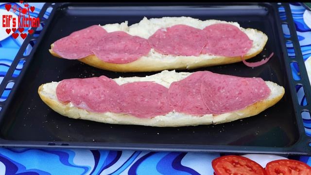 RECIPE FOR A PRACTICAL SNACK ON BREAD. смотреть онлайн
