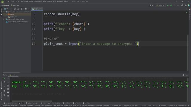 Encryption program in Python 🔐 смотреть онлайн