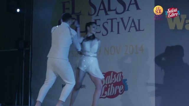 Dilara & Ates Stargate Show @ El Sol Warsaw Salsa Festival 2014 смотреть онлайн