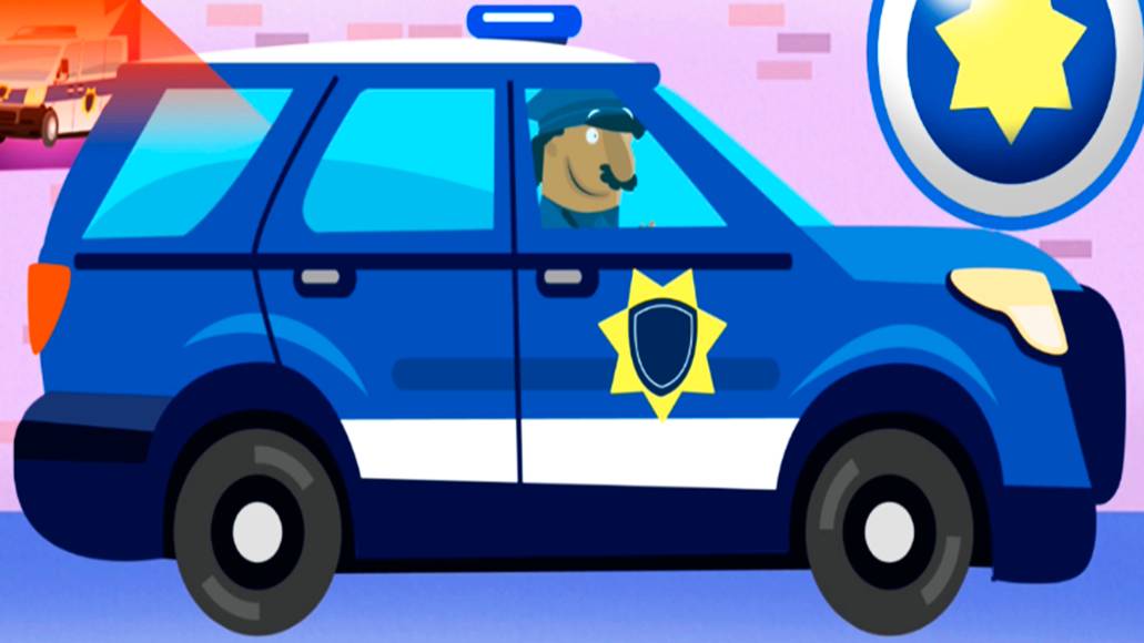 Мультик Полицейский Участок для детей про машинки - Полицейские погони - Мультфильм для малышей смотреть онлайн