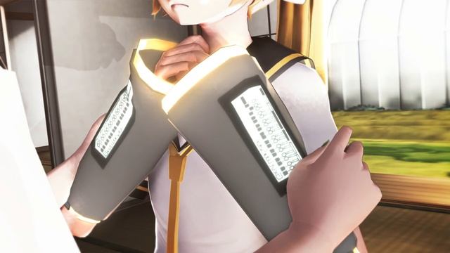 【MMD】Lenka X Rinto | Kiss Scene смотреть онлайн