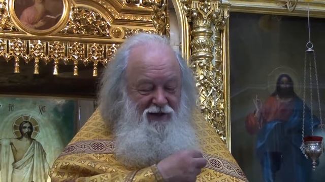 Проповедь о. Валериана Кречетова 12.08.12 смотреть онлайн