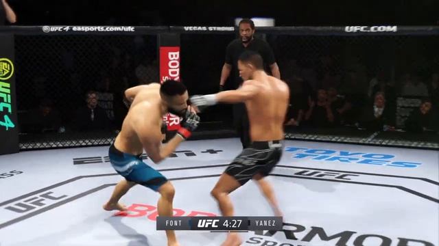 ROB FONT VS ADRIAN YANEZ FULL FIGHT UFC 287 смотреть онлайн
