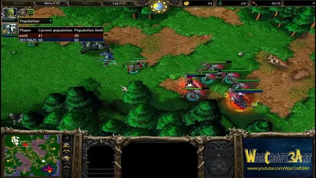 120(UD) vs Focus(ORC) - WarCraft 3 Frozen Throne - RN3036 смотреть онлайн