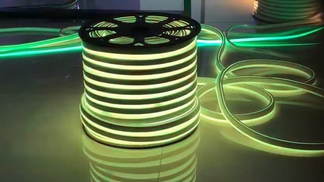 Yidun Lighting Changeable Colorful Dimmable RGB LED Neon Flex Rope Lights смотреть онлайн