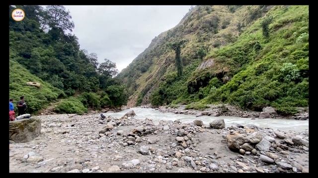 LANGTANG TREK || Syabrubesi to Lama Hotel || Trek Day 1 #naturesounds #langtangvalleytrek смотреть онлайн