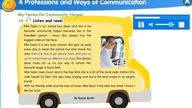 Smiles 4.Module 4.My favorite community helper.Ex:20.p 58 смотреть онлайн