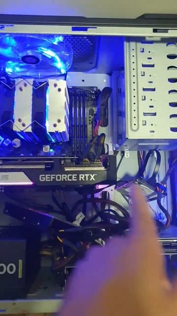 setup bluezão (azulão) #hardware #pcgamer #ventoinha #noctua #rtx смотреть онлайн