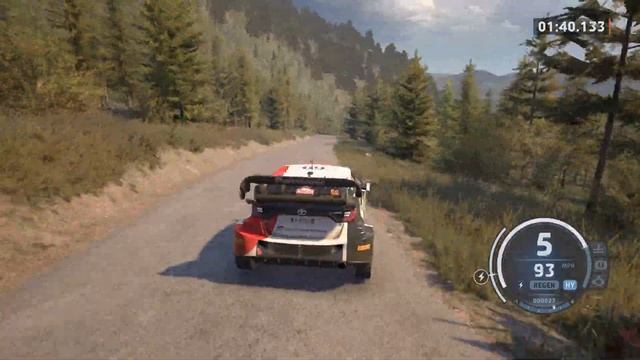 EA WRC Ravin de Coste Belle time trial 4:06.856 hoodcam Yaris DualSense controller manual Steam HDR смотреть онлайн