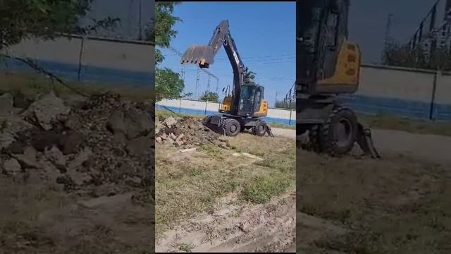 Экскаватор Bizon K150 смотреть онлайн