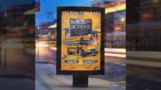 Back 2 School - Premium A5 Flyer Template смотреть онлайн