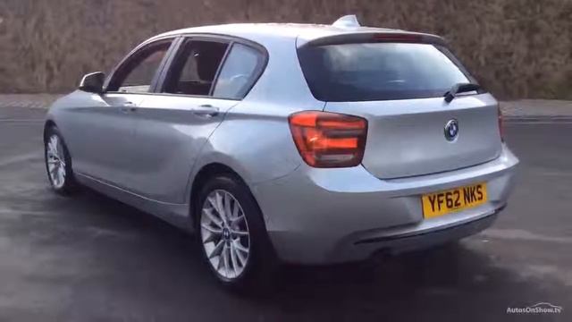 BMW 1 SERIES 116I SPORT ALUMINIUM/SILVER 2012 смотреть онлайн