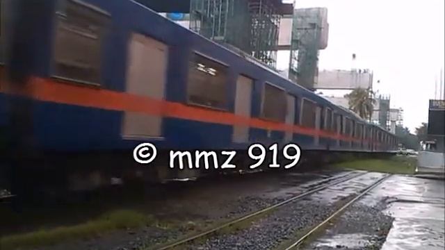 PNR DEL 919 & EMU 08 arriving Dela Rosa Station смотреть онлайн