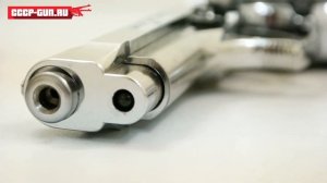 Охолощенный пистолет Beretta 92 CO (B92 CO, хром) ( Видео - Обзор )