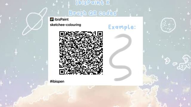 IbisPaint X brush QR codes and DaFont font pack смотреть онлайн