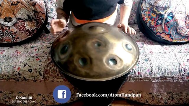 D Kurd 10 Atom Handpan / Minor scale смотреть онлайн
