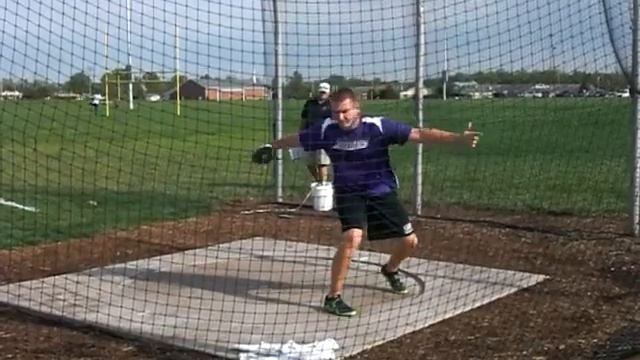 Andrew Bartsch Discus 3 Madison County Meet 4/26/11 смотреть онлайн