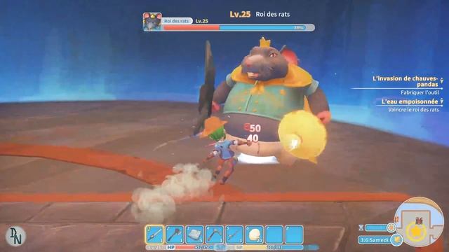 [FR] My Time At Portia #13(A LA RECHERCHE DE LA SORTIE DE LA GROTTE DES ENGOUES (BOSS ROI DES RATS) смотреть онлайн
