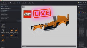 LEGO Technic СТРИМ.  Собираю LEGO онлайн