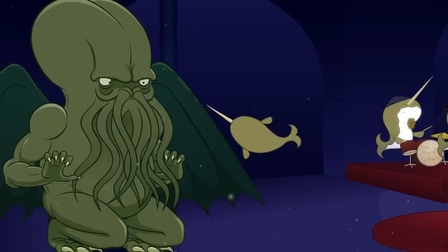 Jazzwhals : A Narwhals Jazz Remix : Animated Music Video : MrWeebl