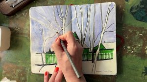 Листалка моего любимого скетчбука от Гаммы этого года!