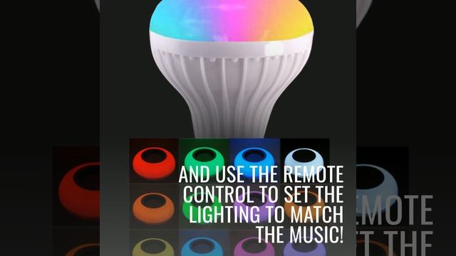 Bluetooth Speaker Light Bulb - HappyCoolShop смотреть онлайн