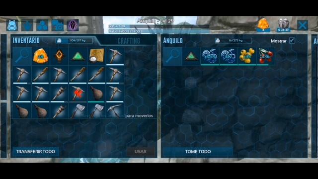 TAME 2 ANQUILOS, 1 Phiomia Y UN MEGALODON EN LA ISLA HERBIVORA EN ARK смотреть онлайн