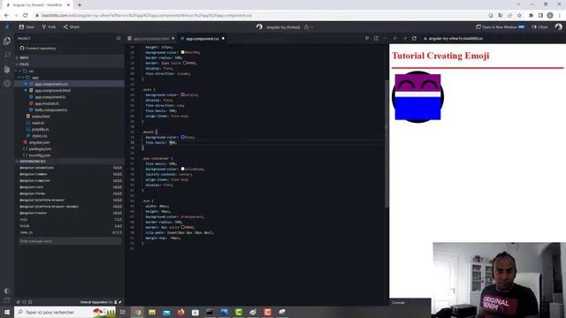 Tutorial - Create Emoji with CSS смотреть онлайн