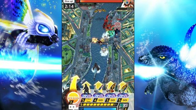 Godzilla Battle Line: Ranked Gameplay With Aqua Mothra And Godzilla 2003