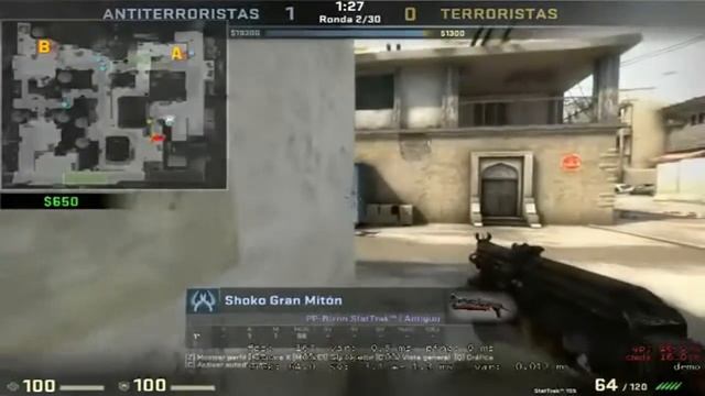 Shoko Gran Miton | CS:GO PP-Bizon ACE 5 vs 1 смотреть онлайн