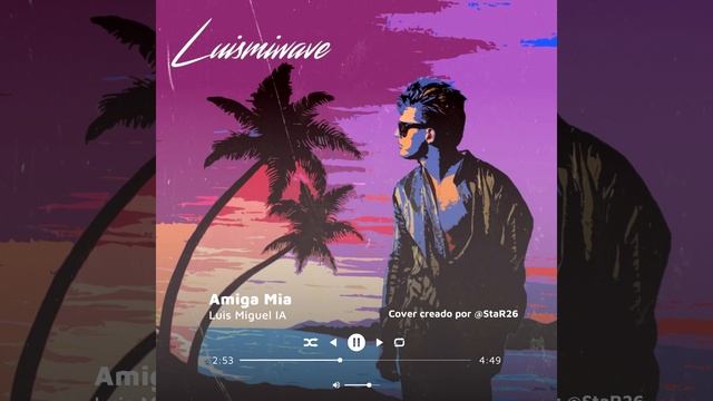 Luis Miguel IA - Amiga Mia (Alejandro Sanz) смотреть онлайн