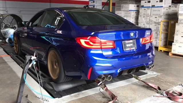 RPI GTM BMW F90 M5 Straight Pipe Dyno! Full Exhaust System sound! смотреть онлайн