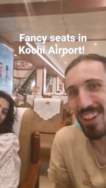 Cochin / Kochi international airport is fancy! смотреть онлайн