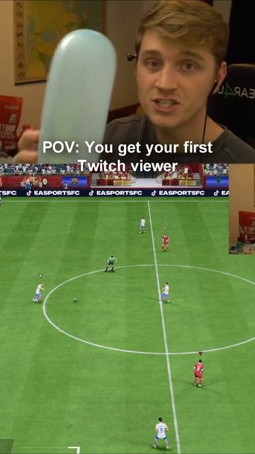 First twitch viewer #eafc24 #football #twitch смотреть онлайн