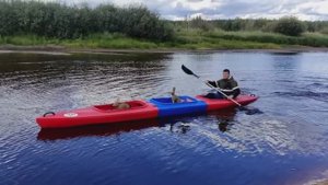 Обзор трехместной байдарки Старт