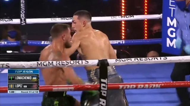 бокс Василий Ломаченко и Лопес
