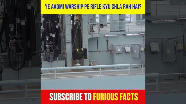 ये आदमी शिप पर राइफल क्यों चला रहा है? Warship Refueling Explained | Furious Facts #shorts смотреть онлайн