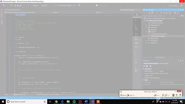 2D Sierpinski Triangle Part 1 смотреть онлайн