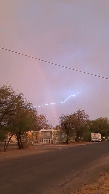 Lightning over Rainbow, South Side Tucson, AZ. 07-21-23 смотреть онлайн