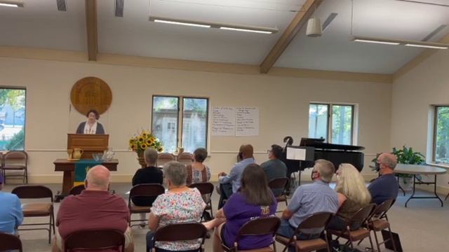 September 12th Worship - On Wings as Eagles, Rev. Kate Morrison смотреть онлайн