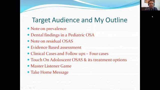 Pediatric OSAS Webinar смотреть онлайн