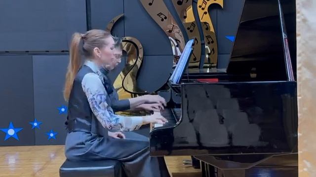 Д. Крамер. Фантазия на тему "В лесу родилась ёлочка": Лобанова О. Алексеева Е.В., Усть-Каменогорск смотреть онлайн