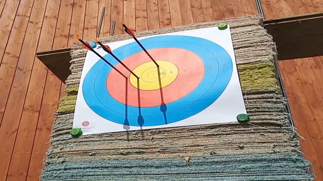 Kladkový Luk, Střelba Na 50 M, Terčovnice Domácí Výroby (DIY)