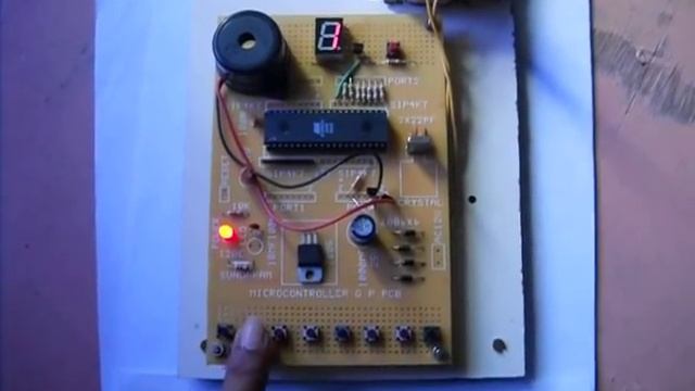 quiz buzzer using 8951 microcontroller(8 candidate) смотреть онлайн