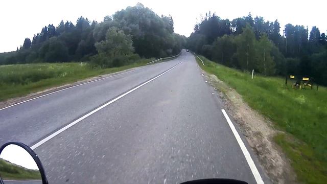 Катаюсь на мотоцикле CB350 и рассказываю о нем (видео Road-test от первого лица)#Honda #CB350 #GB35 смотреть онлайн