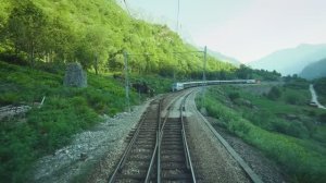 🚄 Живописная поездка из Восс во Флом, Норвегия! 🚄 4k 60fps UHD 🚄
