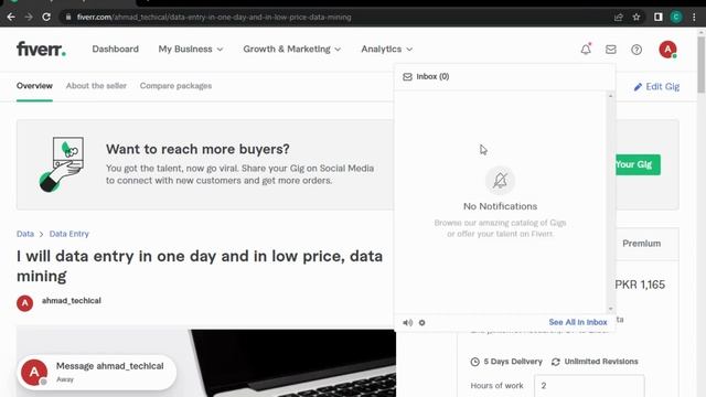 Rank Fiverr Gig on First Page in 24 Hours | Rank Fiverr Gig | Ahmad Tech смотреть онлайн