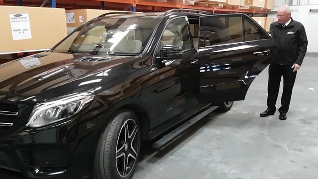 Mercedes GLE Automatic Electric Side Steps смотреть онлайн