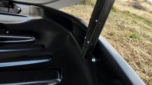 Автобокс DIAMOND 440 л серый песок